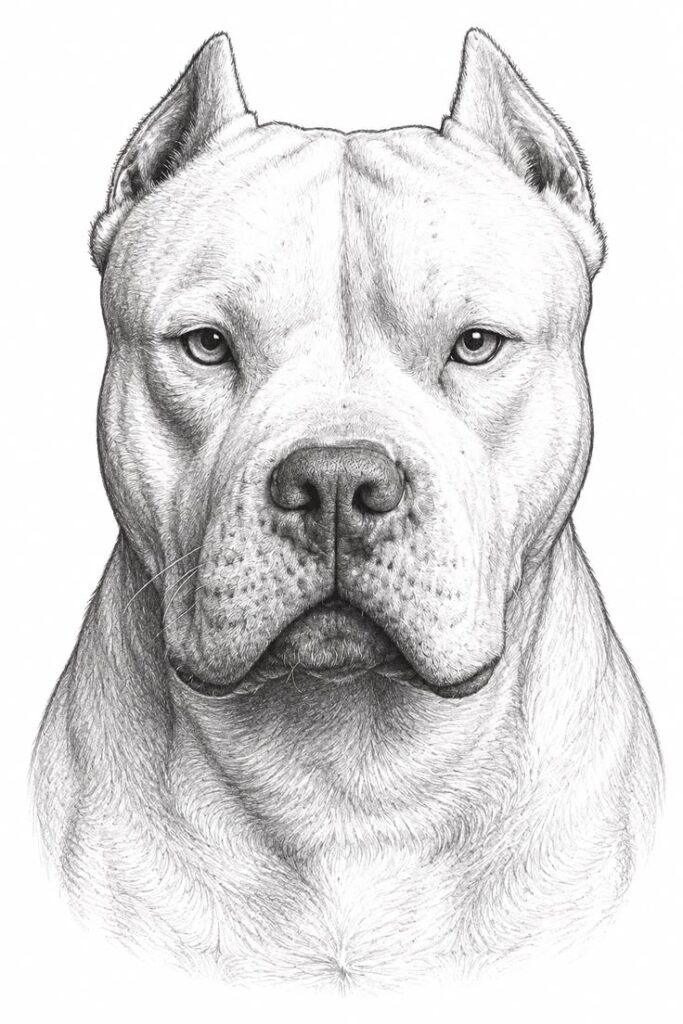 Pencil portrait and digital artwork comparison